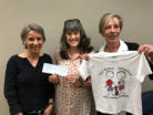 Presenting Check to Animal Protection 2019